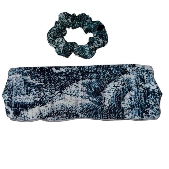 Lululemon Fringe Fighter Reversible Headband and Lululemon Uplifting Scrunchie - Picture 1 of 16